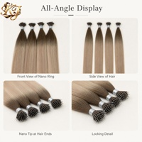 Extensions de cheveux naturels Remy vierges 100% européennes de qualité supérieure, double épaisseur, pointes épaisses et complètes, pour salon de coiffure (OEM)