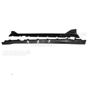 Alerón lateral de fibra de carbono real para Ford Mustang 2015-2022, protector de faldón, divisor de parachoques, kit de carrocería, accesorios para coche - Product Image 3