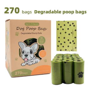 Sacs à déjections canines biodégradables personnalisés en gros, sacs à déjections canines en amidon de maïs - Product Image 6
