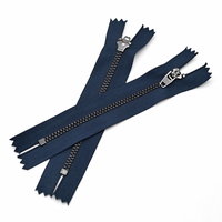 Fermeture éclair personnalisée YYX pour jeans, fermeture éclair en métal laiton 4YG personnalisée