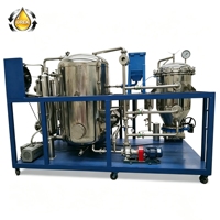 Machine de filtration d'huiles végétales et de purification d'huiles de cuisson en acier inoxydable SS316 – Préservation de la saveur originale pour les huiles comestibles