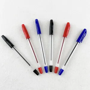 Hot Sale Promotion China einfache Kugelschreiber Werbung benutzer definierte Logo Kunststoff Stift billige Logo Schreibstift für Studenten