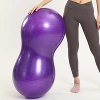 Boule gonflable de yoga d'arachide de PVC de réadaptation d'équilibre de stabilité d'anti-éclatement de studio à la maison