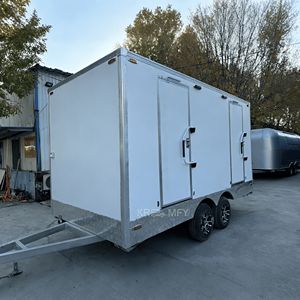 Remorque WC Mobile VIP 2 Postes, Portable, Double Porte, Écologique, Durable, pour Appartement, Camping, Caravane - Product Image 1