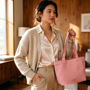 Eco Friendly Reusable Blank Canvas Tote <b>Gift</b> Shopping Cotton Handle Bag Custom Logo Printing Promotional Advertise Handbag - Product Image 3