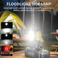 Tragbare Multifunktions-Notfallarbeitsleuchte mit LED COB Seitenlicht, Fensterzerschläger und Gurtschneider