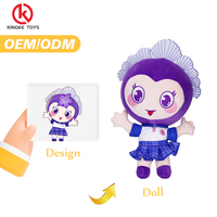 Peluche personnalisée Kinqee, jouet en peluche doux, cadeau d'entreprise, fabricant de jouets en peluche, jouet en peluche personnalisé