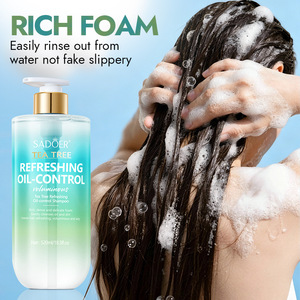 <span class=keywords><strong>Shampooing</strong></span> Purifiant et Volumisant à l'Huile d'Arbre à Thé pour Cuir Chevelu Gras – Soin Quotidien Lissant – Vente en Gros - Product Image 2