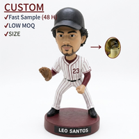 Figurine réaliste personnalisée à partir d'une photo, héros du baseball, figurine en résine personnalisée, statue de joueur de sport faite à la main, cadeau pour père