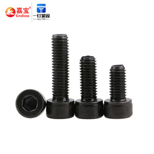 High Strength M2-M10 Hex Socket Head Cap Screw Full Thread 12.9 Allen Socket <strong>Bolt</strong> DIN912 <strong>Plain</strong> Finish Made Of Carbon Steel - Product Image 3
