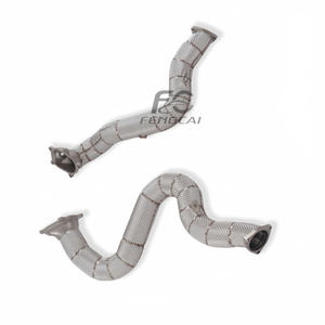 Collecteur d'échappement à haut débit pour <span class=keywords><strong>Audi</strong></span> <span class=keywords><strong>RS6</strong></span> RS7 <span class=keywords><strong>C7</strong></span> 4.0T V8, tuyau d'échappement modifié, <span class=keywords><strong>performance</strong></span> de course - Product Image 4
