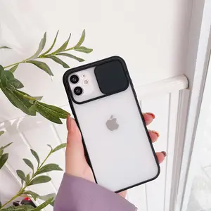 Voor Iphone 13 Mobiele Telefoon Case Voor IPhone12pro Push-Pull Lens Skin Soft Tpu Edge 11 Back Cover