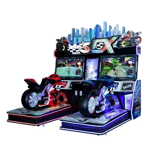 China Factory price moto gp simulator arcade game machine sale, motor bike arcade video game