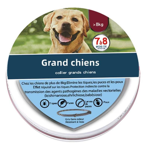 <span class=keywords><strong>Collier</strong></span> <span class=keywords><strong>anti</strong></span>-<span class=keywords><strong>puces</strong></span> et <span class=keywords><strong>anti</strong></span>-tiques personnalisable à prix de gros, efficacité garantie à 100 %, pour chiens et chats, protection de 8 mois - Product Image 3