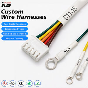 Connecteur de faisceau de câbles circulaire SMH250-5PIN mâle et femelle personnalisé - Product Image 1