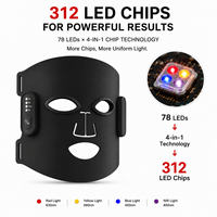Masque facial LED professionnel, appareil de luminothérapie rouge pour salon de beauté, fabricant OEM, équipement de soin du visage en silicone