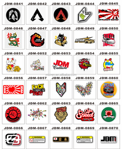 1000 + pegatina JDM de diseño personalizado, pegatinas de tendencia de dibujos animados, coche, camión, portátil, equipaje, pegatina reflectante de PVC - Product Image 3