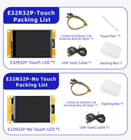 Placa de Desarrollo ESP32-32E con Pantalla Táctil LCD de 3.2 Pulgadas, BT y WIFI, Módulo de Pantalla ST7789 240*320 para LVGL HMI