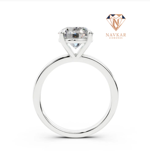 Premium Quality Moissanite Engagement <b>Ring</b> For Women Elegant <b>Wedding</b> Jewelry With Exceptional Craftsmanship Available For Sale - Product Image 3