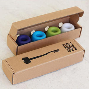 Support de brosse à dents en silicone, étagère de salle de bain sans perçage, support pour <span class=keywords><strong>crayon</strong></span> à sourcils et pinceau à <span class=keywords><strong>craie</strong></span>, <span class=keywords><strong>porte</strong></span>-rasoir, support de rangement pour brosses, lot de 2 - Product Image 4