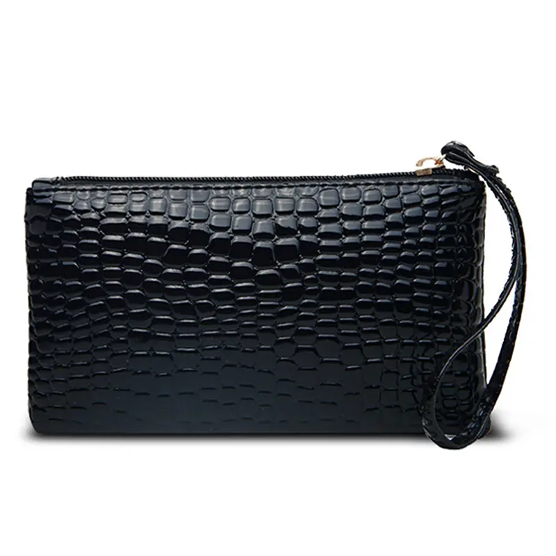 Hot Sale Stone Pattern Casual Ladies Clutch Purses 2022 New Style Women'S Clutch Bags Black Handbags