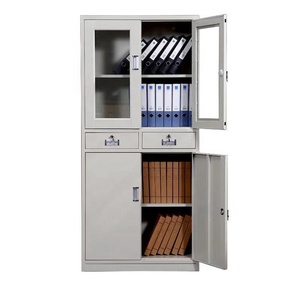Tủ Hồ Sơ Kim Loại Với <span class=keywords><strong>2</strong></span> Ngăn Kéo Nội Thất Văn Phòng Nhân Viên Tủ Ngăn Kéo Thép - Product Image 1