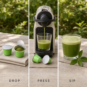 Capsules de Matcha Rituel de Qualité Supérieure Compatibles avec Nespresso Original Line, Capsules de Thé Vert Bio, Approvisionnement Privé - Product Image 3
