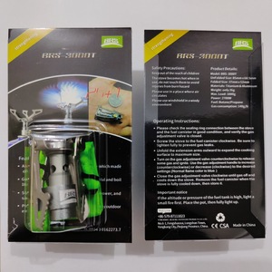 Offre Spéciale 25g ultra-léger Portable haute qualité <span class=keywords><strong>BRS</strong></span> alliage de titane pliant Camping en plein air Mini gaz randonnée <span class=keywords><strong>réchaud</strong></span> - Product Image 6