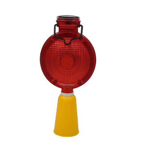 Năng Lượng Mặt Trời Giao Thông Cone Cảnh Báo Đèn Nhấp Nháy Led Cảnh Báo Ánh Sáng - Product Image 2