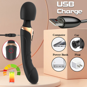 Vibratore Massaggiatore AV in TPE per Adulti, Impermeabile al 100%, Sensazione Realistica, per Punto G e Clitoride - Vendita all'Ingrosso - Product Image 3