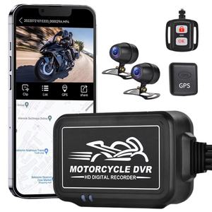 Orcycle-Cámara de salpicadero delantera y trasera, dispositivo resistente al agua con IFI, control remoto - Product Image 1