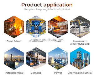 Ladrillos Refractarios de Carbono de Magnesio de Alta Temperatura, Bloques de Ladrillo de Carbono de Periclase Mgc para Horno - Product Image 3