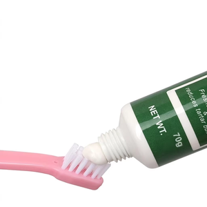 Dentifrice pour animaux de compagnie pour chiens et chats, nettoyage buccal, saveurs de bœuf et de vanille - Product Image 4