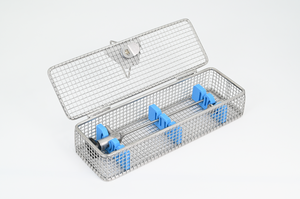 Cestos de Esterilização Médica em Aço Inoxidável JIACHENG Personalizáveis em Vários Tamanhos Adequados para Instrumentos - Product Image 4