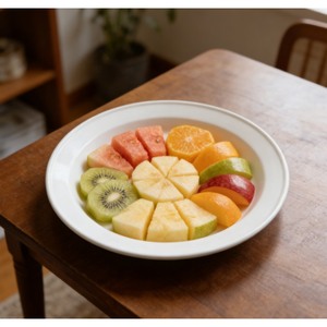 Heavy-Duty Food-Grade PP White Round Dinner Plates, Disposable Reusable Plastic Serving Dishes for Daily Household Use - Product Image 3