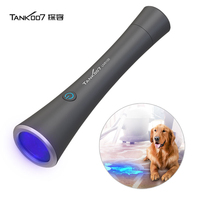 Pour UV6100 IP67 lampe de poche UV étanche Rechargeable LED Blacklight avec détecteur d'urine pour animaux de compagnie