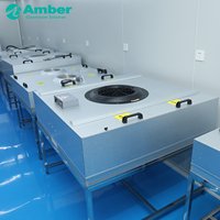 Ffu Hepa Laminar Flow Hood H14 Peralatan Pembersih Udara Ruang Bersih Tingkat Tinggi