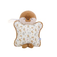 Nouvelle Peluche Super Douce en Forme de Phoque, Coussin de Dessin Animé et Coussin de Poignet, Poupée en Polyester Style Douyin Authentique