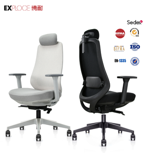 كرسي مكتب شبكي بظهر داعم للفقرات القطنية، كرسي مكتب شبكي مريح بشحن مجاني، كرسي مدير - Product Image 1