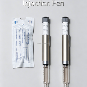 <span class=keywords><strong>Stylo</strong></span> d'injection d'<span class=keywords><strong>insuline</strong></span> professionnel réutilisable et réglable en métal et plastique, <span class=keywords><strong>aiguille</strong></span> de seringue médicale 3 ml - Product Image 4