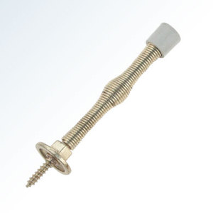 Modern Flexible Stainless Steel <b>Spring</b> Wall Mount <b>Door</b> Stop Anti Pinch Buffer For Apartment Warehouse Office <b>Doors</b> - Product Image 4