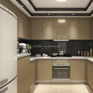 Armoires <span class=keywords><strong>de</strong></span> cuisine design <span class=keywords><strong>de</strong></span> Meubles <span class=keywords><strong>De</strong></span> Cuisine Laque PU <span class=keywords><strong>Champagne</strong></span> <span class=keywords><strong>Blanc</strong></span> - Product Image 4
