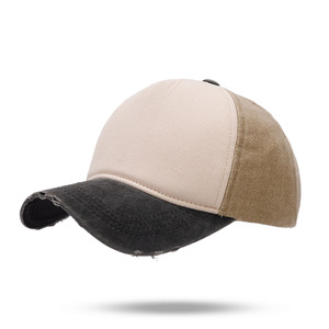 Gorra Trucker Rosa de 6 Paneles con Visera de Mezclilla Desgastada, Unisex, Casual, Ajustable, para Primavera/Verano - Product Image 2