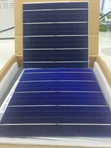 Small High Efficiency Mono Crystalline Manufacturer Customizable Perc 182mm 10bb Bifacial Perc Solar Cell For Sale