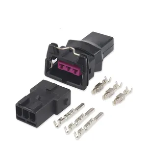 AOWIFT 1 Set 3 Pin Idle Speed Motor Sensor Socket Connecteur de fil électrique 3.5MM Femelle Mâle Plug 443906233