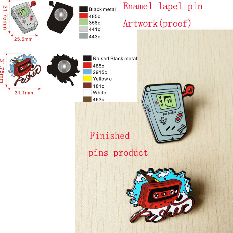 Conception libre émail maquette machine bts émail métal jeu broches pour cadeaux promotionnels De Noël