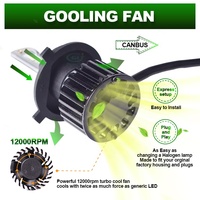 Système automatique gl71 haute puissance lumières super lumineuses haute qualité 360 h7 led lumière