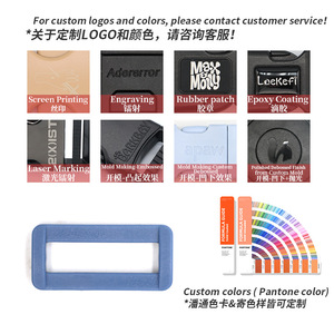 หัวเข็มขัดพลาสติกทรงสี่เหลี่ยม E-001 หัวเข็มขัดแบบเลื่อนปรับได้สำหรับกระเป๋า วัสดุ POM ทนทาน - Product Image 4