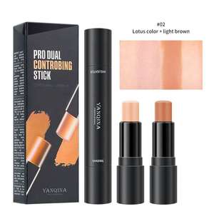 Bâton de surbrillance à double tête Correcteur d'ombre tridimensionnel V Stylo de <span class=keywords><strong>contour</strong></span> naturel pour éclaircir le visage - Product Image 5
