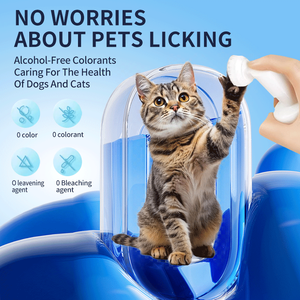 รับผลิตแบบ OEM/ODM ขายส่ง โฟมทำความสะอาดอุ้งเท้าสัตว์เลี้ยง วัสดุไม่ถักทอ ป้องกันแบคทีเรีย ช่วยรักษาความชุ่มชื้น 150 มล. ผลิตตามสั่ง - Product Image 4